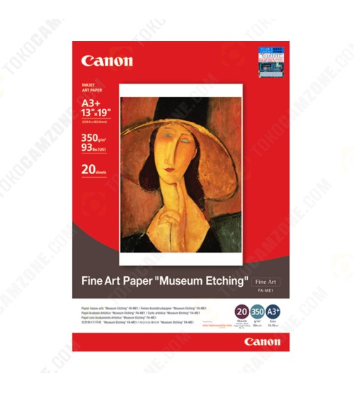 Canon Fine Art Paper Museum Etching FA-ME1/A3+ (20 Sheets)